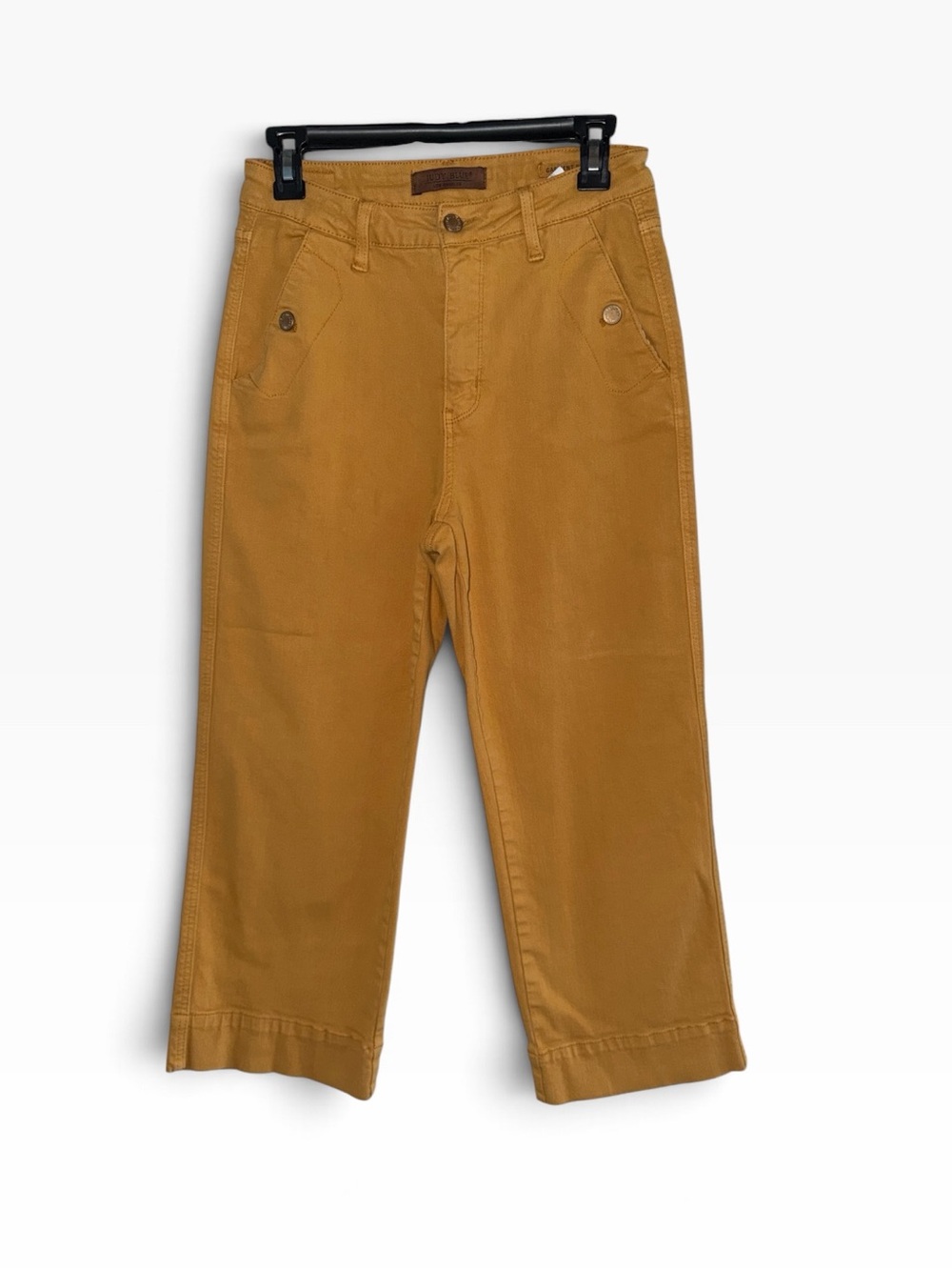 Judy Blue Gold Mustard Crop Jeans Size 26